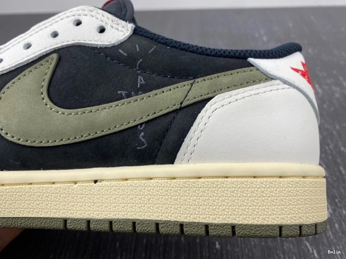 Bmlin Air Olive x OG Travis 1 DZ4137-106 Low WMNS Jordan Scott 0718